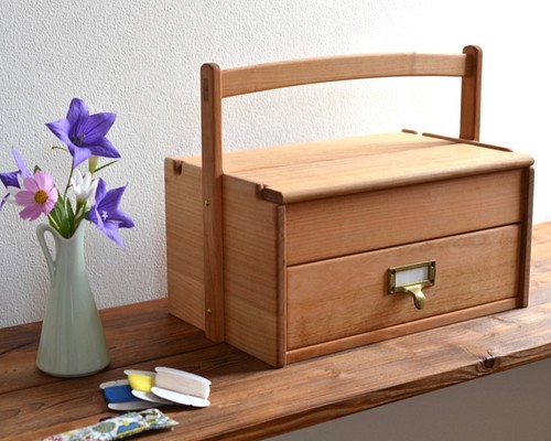 山桜の裁縫箱 / ソーイングボックス