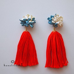 kusudama チタンピアス 2way hanairoaiki ピアス（その他