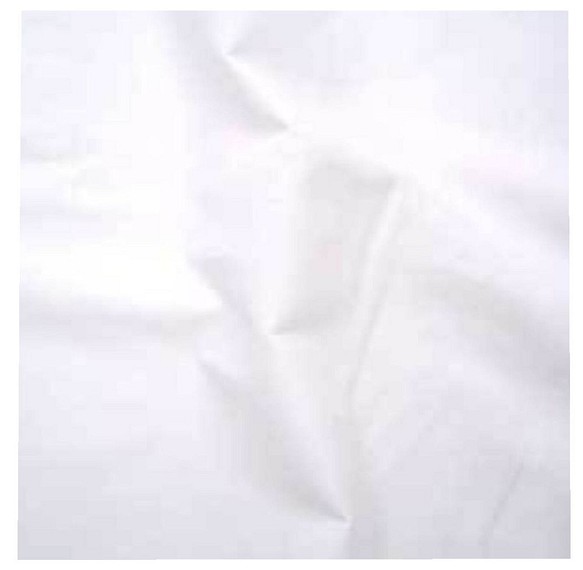 生地屋のはぎれ 白生地 110cm巾 シーチング生地 日本製 (2m) 1枚目の画像