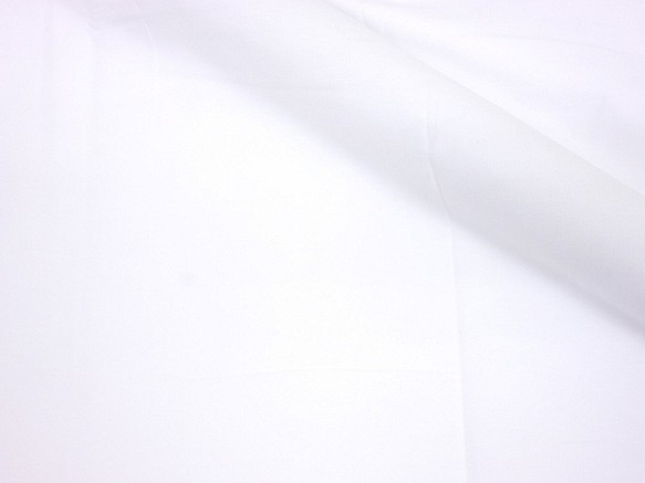 生地屋のはぎれ 白生地 110cm巾 ブロード生地 日本製 (2m) 1枚目の画像