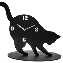 猫（ねこ） 掛け時計・置き時計 のおすすめ人気通販｜Creema(クリーマ 