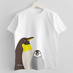 Tシャツ（SMILE BIRD / ペンギン） 1枚目の画像