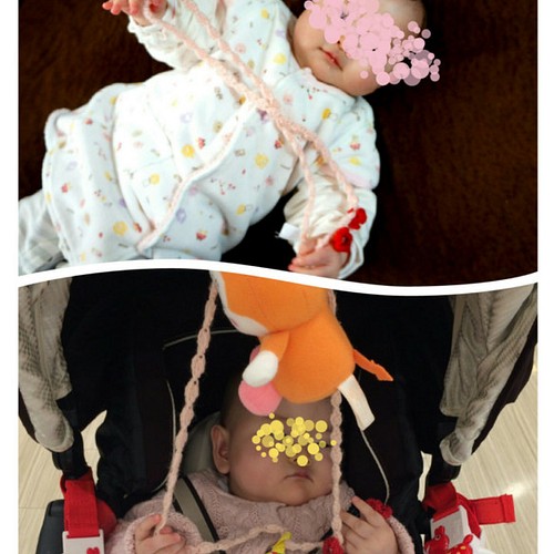 赤ちゃん大好き 紐のおもちゃ 選べるモチーフ 2個セット 受注生産 おもちゃ 人形 Haru Haru 通販 Creema クリーマ ハンドメイド 手作り クラフト作品の販売サイト