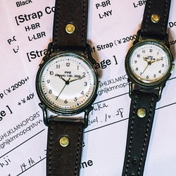 メッセージ腕時計/Simple pair(受注生産、名入れ、クリスマス限定、ペアウォッチ) 1枚目の画像