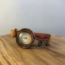 【腕時計ユリク】サブリエ　２重巻き腕時計 1枚目の画像