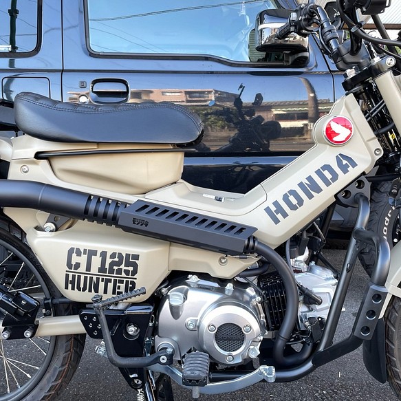 ハンターカブ Ct125 ステッカー Aタイプデカール4枚セット ミリタリー系 ステンシル カッティングシート カスタム シール ステッカー Huntington 通販 Creema クリーマ ハンドメイド 手作り クラフト作品の販売サイト