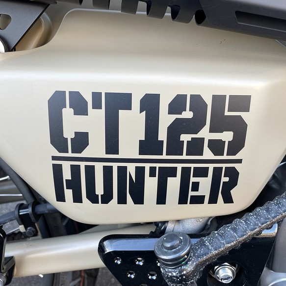ハンターカブ ステッカー Aタイプ CT125/HUNTER デカール2枚セット