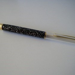 オリジナルボールペン　キット　花崗岩風　黒 1枚目の画像