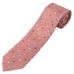 100% Nishijin 真絲領帶 15.櫻花桃（粉色）/4562356770472 第1張的照片