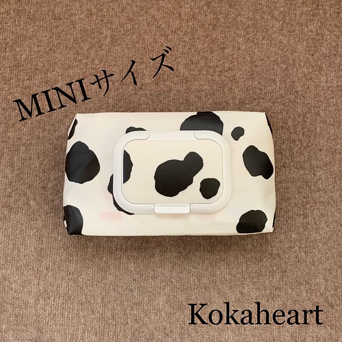 再再販 Mini ウェットティッシュケース 除菌シートポーチ 牛 ノーマルビタット ポーチ Kokaheart 通販 Creema クリーマ ハンドメイド 手作り クラフト作品の販売サイト