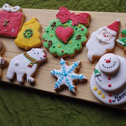 【クリスマス限定‼︎】アイシングクッキー ギフトBox 1枚目の画像