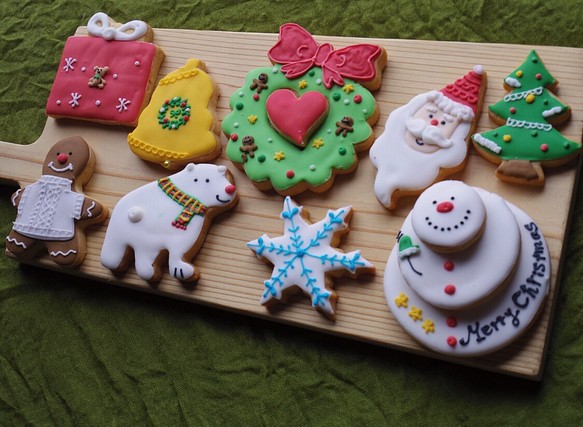 【クリスマス限定‼︎】アイシングクッキー ギフトBox 1枚目の画像