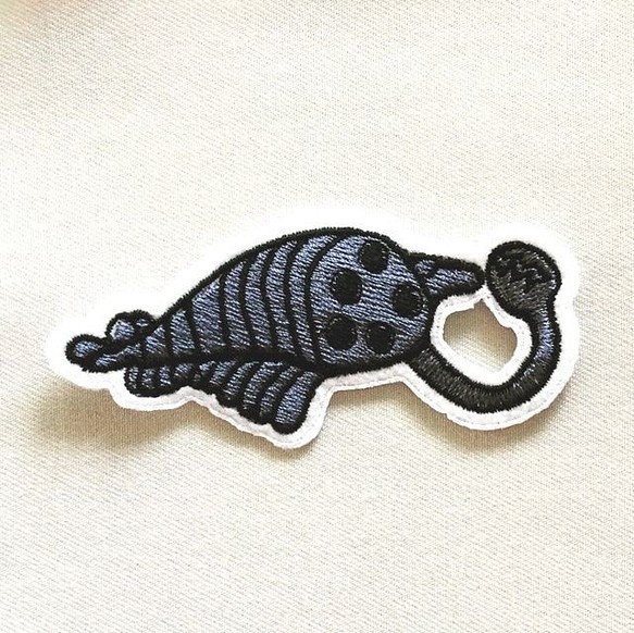 刺繍ワッペン オパビニア 古生代のいきもの Lancasterdentistry Net