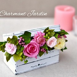 Charmant Jardinー楽しい庭ー/ピンク 1枚目の画像