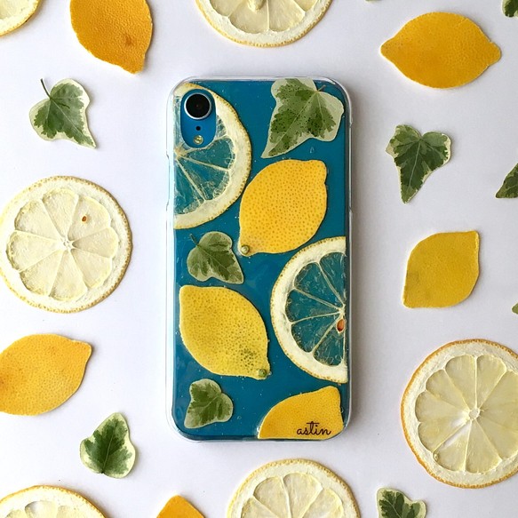 Lemon レモン 押し花 Iphoneケース 手帳型変更可 全機種対応 Iphone13 Pro Max Mini Iphoneケース カバー Astin Muhler 通販 Creema クリーマ ハンドメイド 手作り クラフト作品の販売サイト