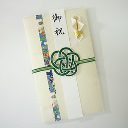wf18友禪日本紙和Fusumashi●禮品信封免費送貨 第1張的照片