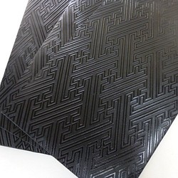 [國內免費送貨] Hako紙質包裝袋（領帶）黑色3件 第1張的照片