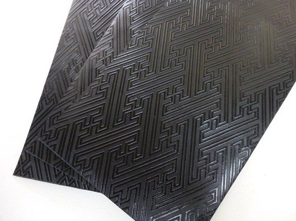 [國內免費送貨] Hako紙質包裝袋（領帶）黑色3件 第1張的照片