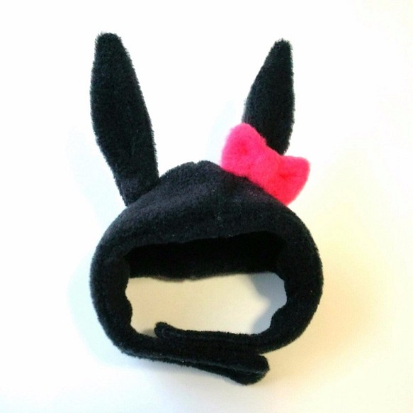 黑兔頭飾（帽子）[S / M / L] 第1張的照片