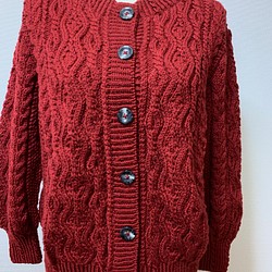 完全手編みセーター 1枚目の画像