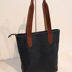 Original Tote bag [ tall type ] -blue‐ 1枚目の画像