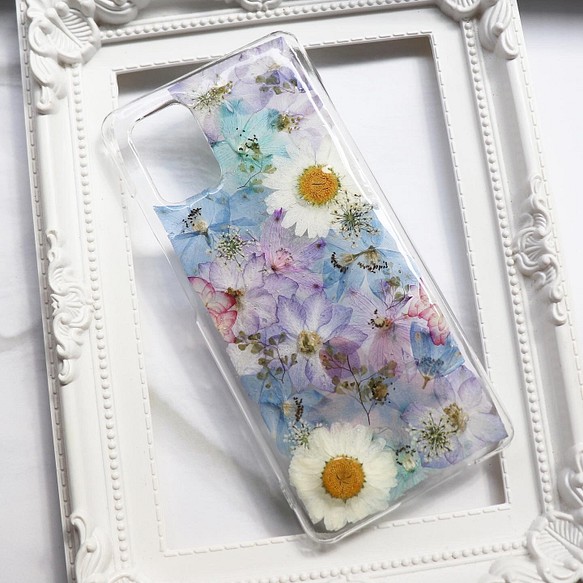 押し花iphoneケース 押し花スマホケース 押し花ケース 押し花 Iphoneケース カバー Merfleur プロフ必読 通販 Creema クリーマ ハンドメイド 手作り クラフト作品の販売サイト