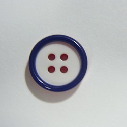 トリコロール　ボタン　11.5ｍｍ　10個セット 1枚目の画像