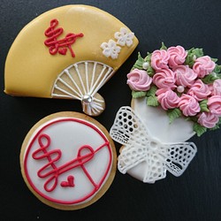 ※ayumisakai様専用ページ　お祝いに！寿のアイシングクッキー」 お正月・結婚式・還暦などのお祝いに 1枚目の画像