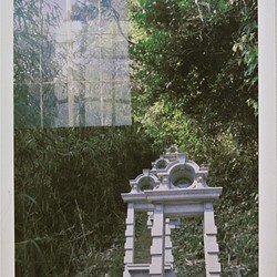 デジタル写真作品　タイトル「古墳の窓」 1枚目の画像