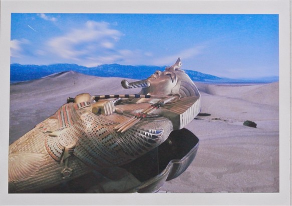 デジタルアート, 「砂漠のツタンカーメン」 1枚目の画像