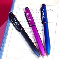 【名入れ無料】3色ボールペン＋タッチペン 1枚目の画像