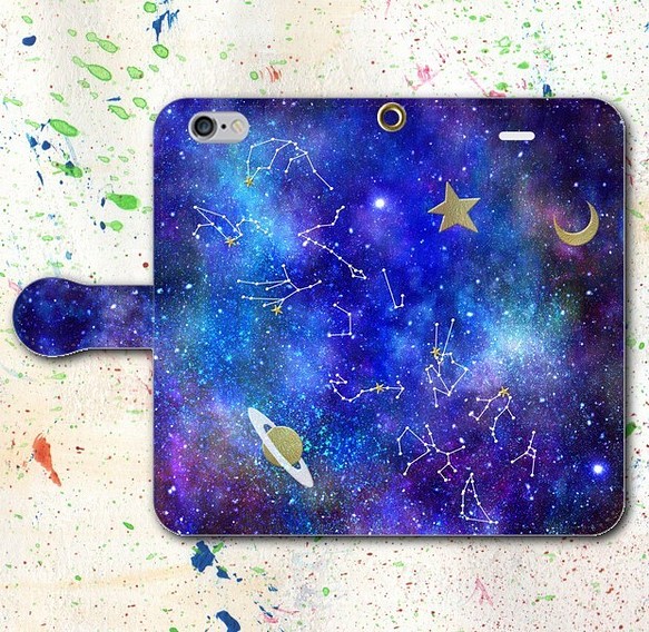 iPhone安卓筆記本電腦智能手機套12星座宇宙免費送貨 第1張的照片