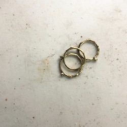 木の実 リング　真鍮リング-Brass ring 1枚目の画像